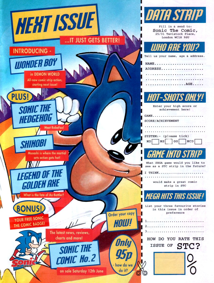 Sonic - The Comic Issue No. 001 Page 30